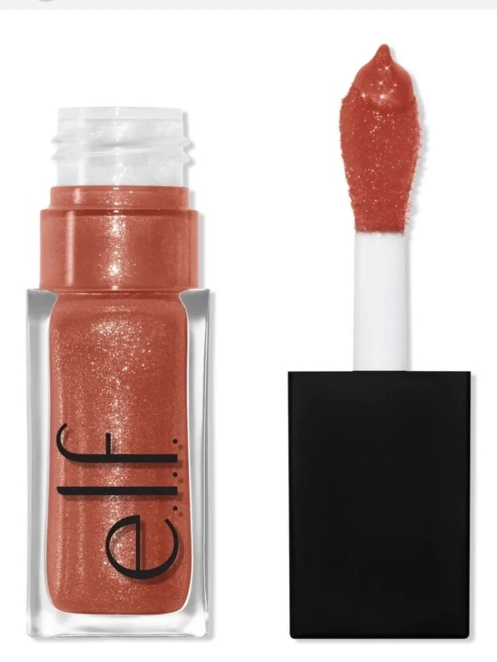 Elf NEW Sheer Gloss Lip Gloss in Super Taupe Neutral In A Shimmery Color
